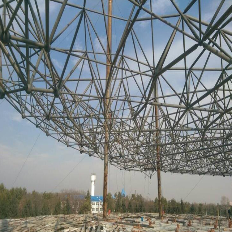 三清山球形网架钢结构施工方案
